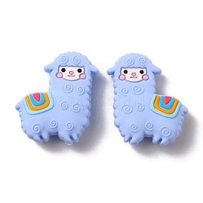 Силиконовые бусины&nbsp;FIND-WH0143-10F-1