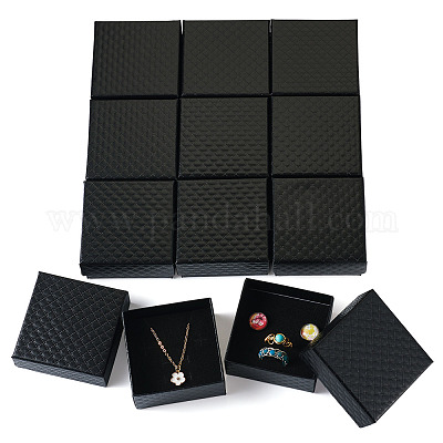 Подарочные коробки для хранения из фактурного картона с ромбами X1-CON-TAC0010-03B-06-1