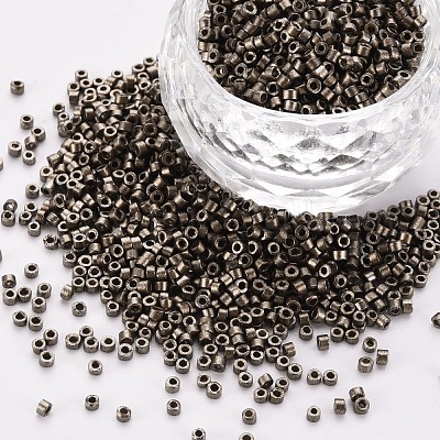 Стеклянные цилиндрические бусины SEED-S047-B-015-1