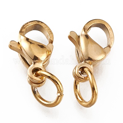 Ионное покрытие (ip) застежки-лобстеры из нержавеющей стали 304 X-STAS-G240-01A-G-1