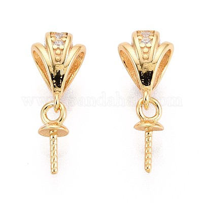 925 серьга-кнопка из стерлингового серебра с микропаве из кубических цирконий STER-N016-88G-1