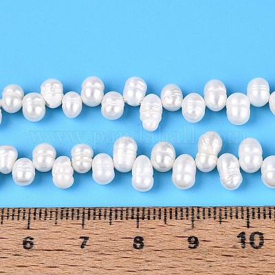 Нити из натурального культивированного пресноводного жемчуга PEAR-T006-09-1