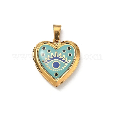 Подвески-медальоны из нержавеющей стали 304&nbsp;STAS-H255-02G-06-1