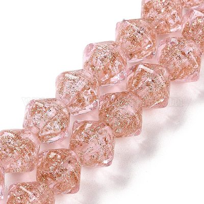 Бусины ручной работы бусины золотого песка LAMP-Q036-04D-1