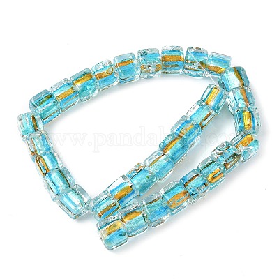 Шарики серебряной фольги стекла FOIL-D074-01C-1