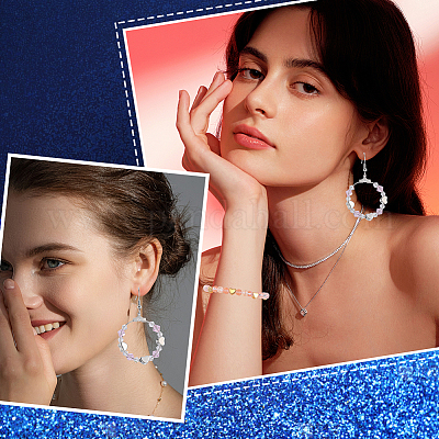 800шт 2 цвета пластиковые бусины ccb CCB-SC0001-12-1