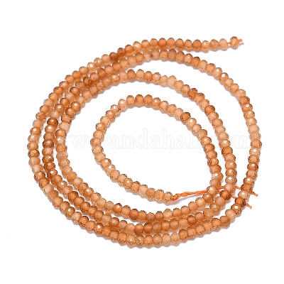 Гранат природный бисер нитей&nbsp;G-G106-A38-01-1