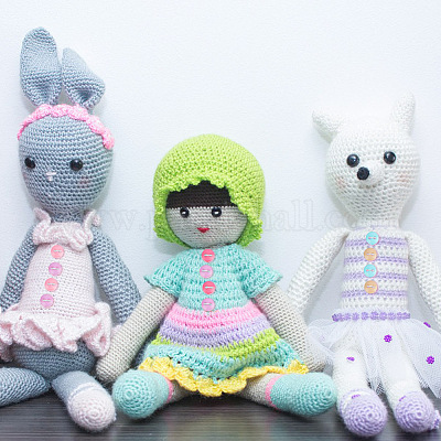 1000 шт разноцветные пуговицы для кукольной одежды своими руками BUTT-FG0001-24-1