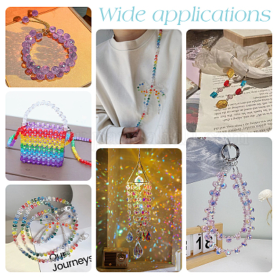 120шт 15 цвета гальванические стеклянные бусины EGLA-PH0001-79-1