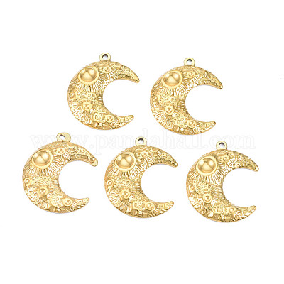 Ионное покрытие (ip) 201 нержавеющая сталь подвеска кабошон оправы STAS-T063-192G-1