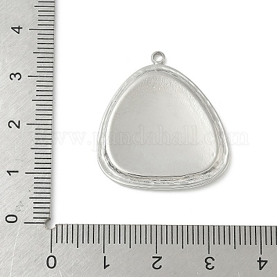 Кабошоны для подвесок из нержавеющей стали 304 для эмали STAS-L293-03P-1