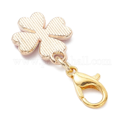 Подвесные украшения из сплава эмали HJEW-JM04192-1