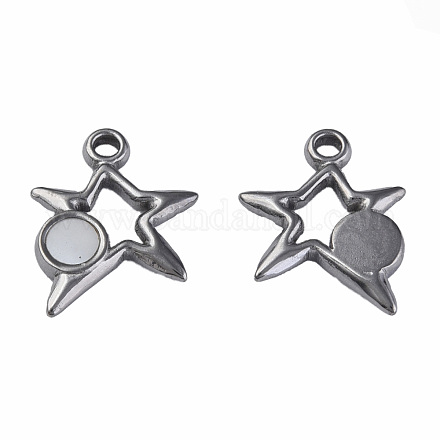 304 Stainless Steel Charms STAS-N087-51-05P-1