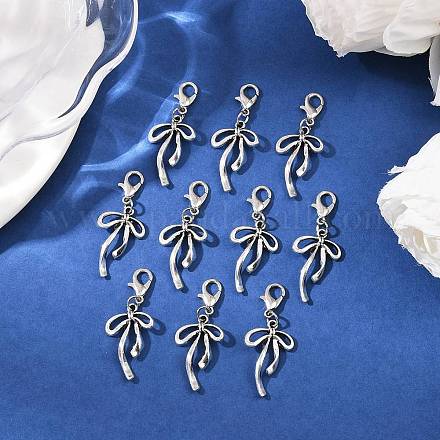 10 шт. подвески для обуви из сплава в тибетском стиле HJEW-JM04169-02-1