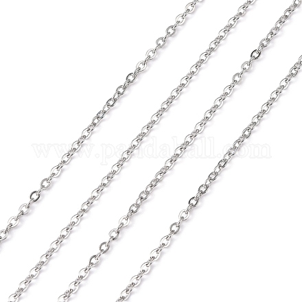 304 Stainless Steel Cable Chains CHS-Q001-07-1