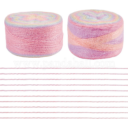 Сегментированная окрашенная пряжа для вязания DIY-TAC0033-03I-1