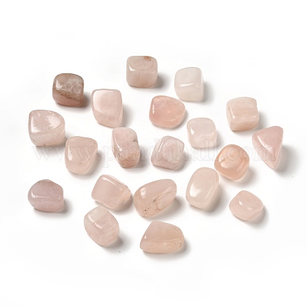 Perlas naturales de cuarzo rosa G-F718-02-1