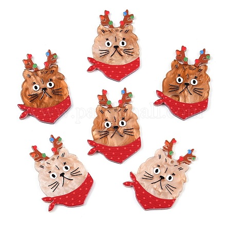 Акриловые подвески с рождественской тематикой BACR-N002-01K-1