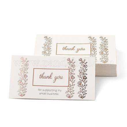 Thank You for Supporting My Small Business Card DIY-L035-018I-1