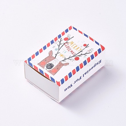 Boîte de tiroir en papier pliable portable créative CON-D0001-02B-1