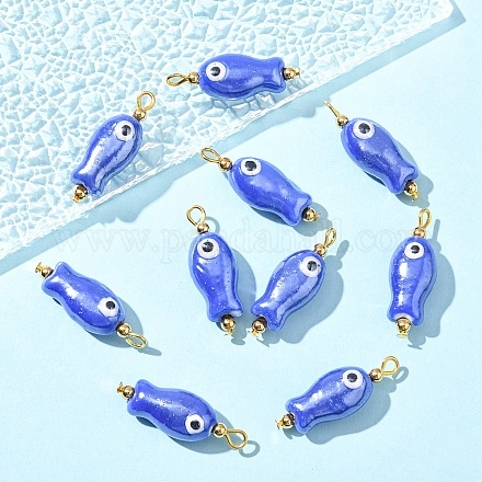 10 шт. фарфоровые подвески ручной работы PALLOY-YW00086-02-1