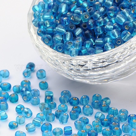(Repacking Service Available) 6/0 Glass Seed Beads SEED-C014-4mm-23B-1