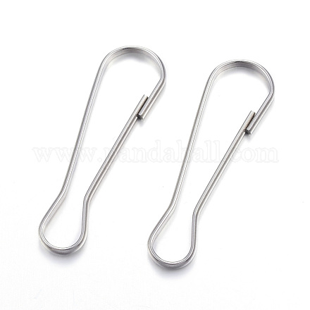 304 Stainless Steel Key Clasps STAS-G122-10P-1