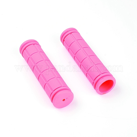 Rubber Bicycle Handle Covers FIND-WH0071-43-1