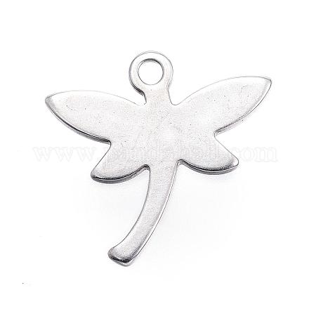 304 Stainless Steel Charms STAS-G095-37P-1