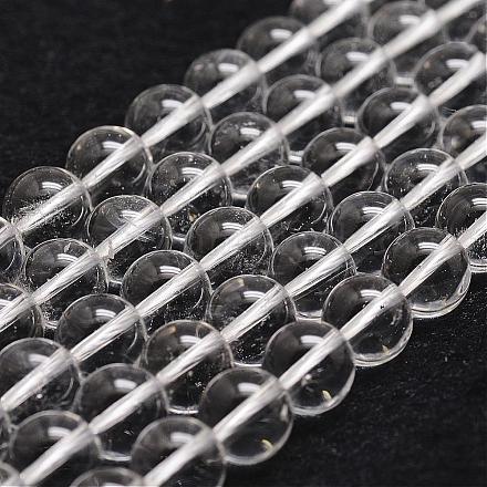 Chapelets de perles en cristal de quartz naturel G-D840-61-10mm-1