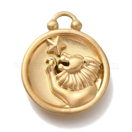 Подвески из нержавеющей стали 304 с вакуумным покрытием pvd STAS-S148-30G-05-1