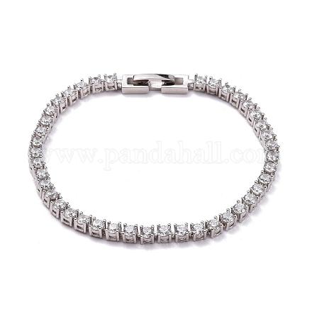 Bracelets en argent sterling plaqué rhodium shegrace 925 JB569A-03-1