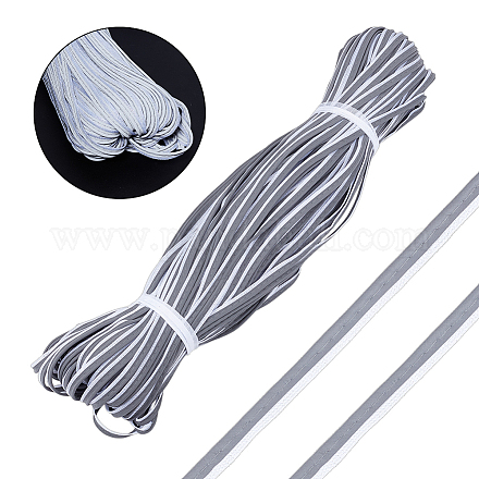 Отделка губного шнура светоотражающим волокном OCOR-WH0816-031-1