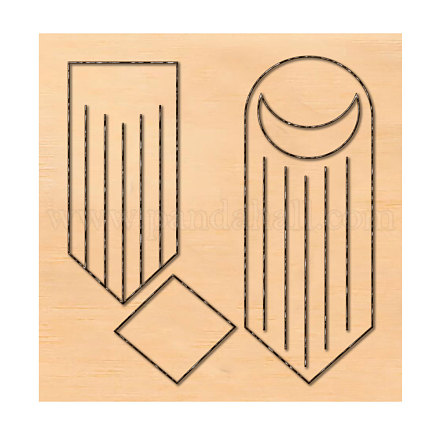 Matrici per taglio del legno DIY-WH0169-45-1