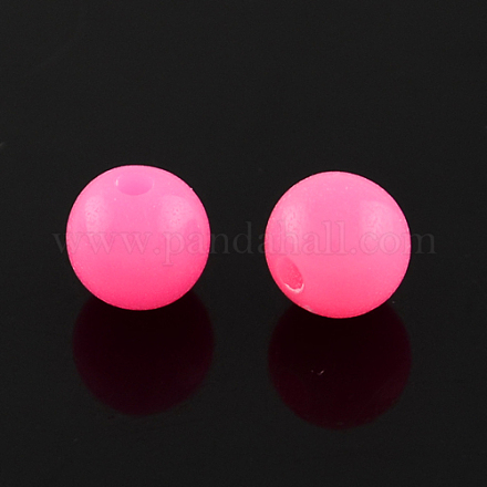 Fluorescence Acrylic Beads MACR-R517-16mm-04-1