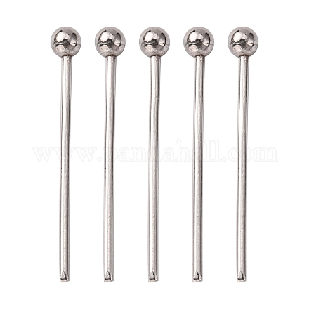 304 Stainless Steel Ball Head pins STAS-N017-02-18mm-1