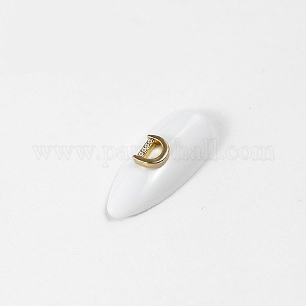 Décorations d'art à ongle en alliage MRMJ-Q033-037D-1