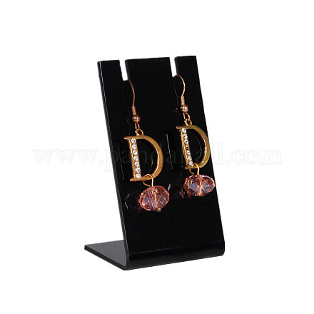 Opaque Acrylic Earring Display Stands CON-PW0001-157A-1
