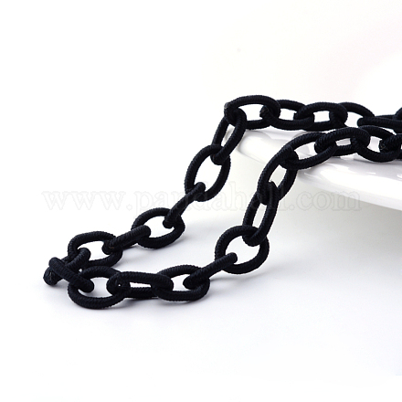Lazo de nylon hecho a mano de cadenas de cable NWIR-R034-11-1