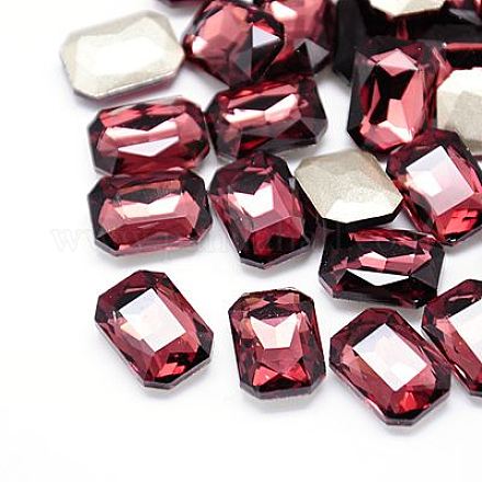 Cabochons strass di vetro pointed back  RGLA-A017-13x18mm-204-1