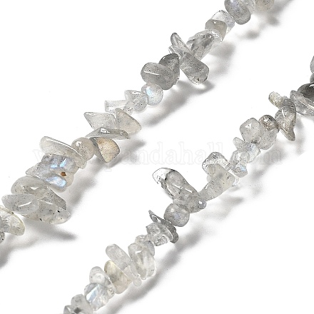 Chapelets de perles en labradorite naturelle  G-E607-A02-1