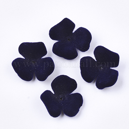 Tappi di perle acriliche floccate X-OACR-T005-01-03-1