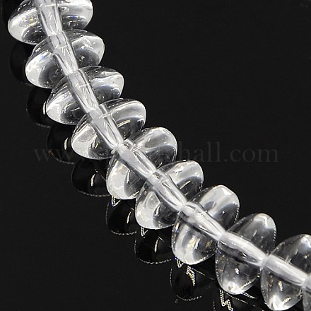 Chapelets de perles en cristal de quartz synthétique X-G-F089-A-01-1