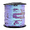Lt.Purple With AB Color Paillette/Sequins Roll, 6mm in diameter, 100 yards/roll