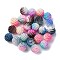 50Pcs 5 Colors Imitation Pearl Acrylic Beads, Berry Beads, Combined Beads, Round, Mixed Color, 10mm, Hole: 1mm, 10pcs/color