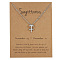 Alloy Constellation Pendant Necklaces, Platinum, Sagittarius, 16.14 inch(41cm)