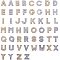 NBEADS 52 Pcs Alloy Rhinestone Slide Charms, 2 Assorted Colors Crystal Alphabet A-Z Letters Slide Beads for DIY Craft Bracelet Wristbands Necklace Choker Jewelry Making Finding, Golden and Silver