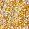 Resin Beads, No Hole, Imitation Pearl, Round, Orange, 2.5~5mm, about 350~500pcs/bag