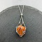 Synthetic Goldstone Nuggets Macrame Pouch Pendant 201 Stainless Steel Chain Necklaces, Stainless Steel Color, 23.62 inch(60cm)