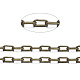 Brass Cable Chains X-CHC028Y-AB-1